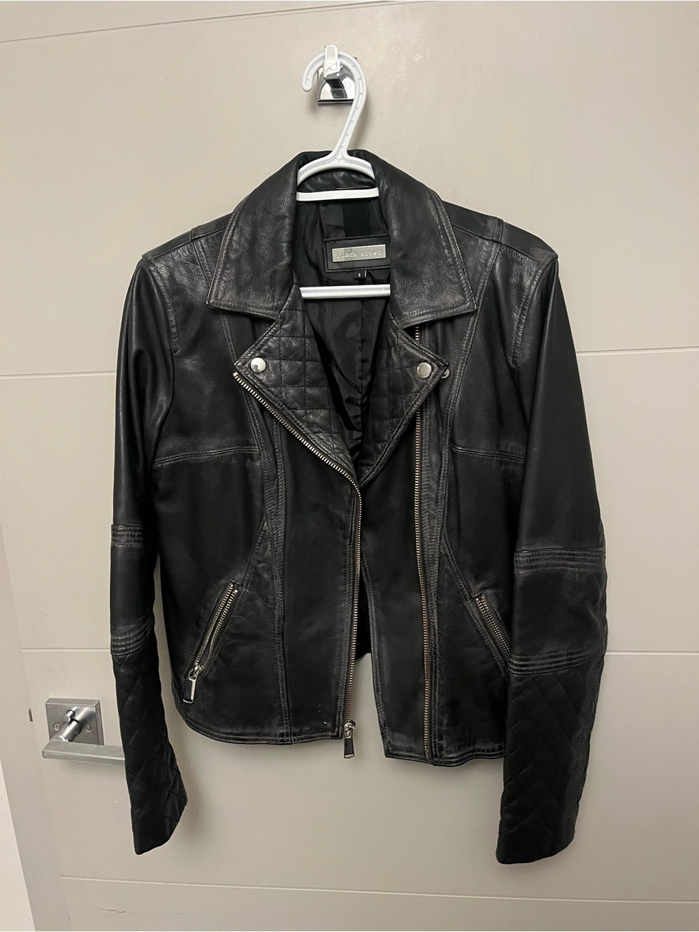 Women’s Black Leather Jacket